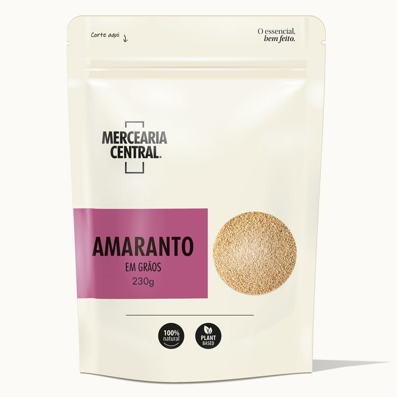 Amaranto em Grãos